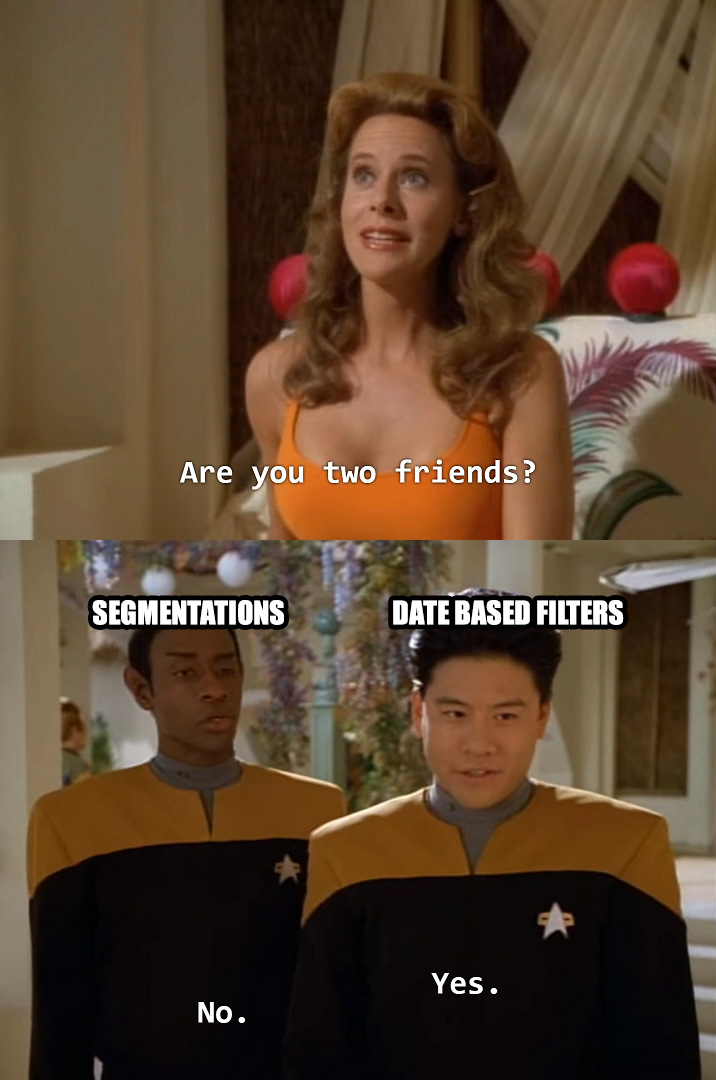 Date Based Segmentation