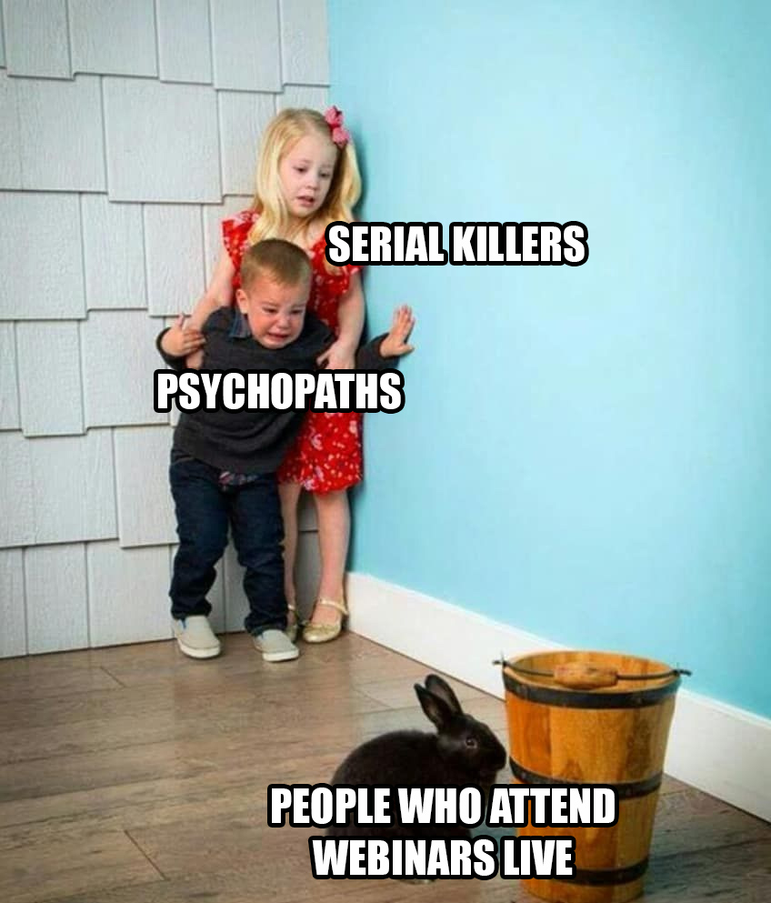 Attending a Live Webinar