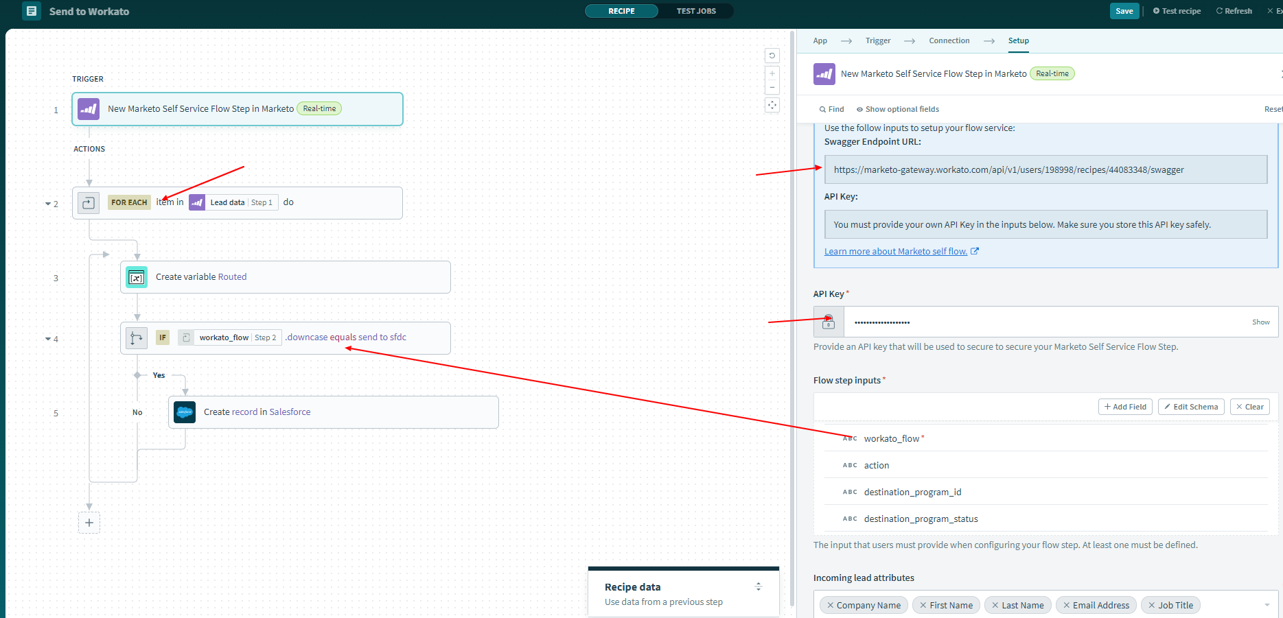 Workato Repeat Step Using Marketo Flow Step Service with Workato - Jason Raisleger